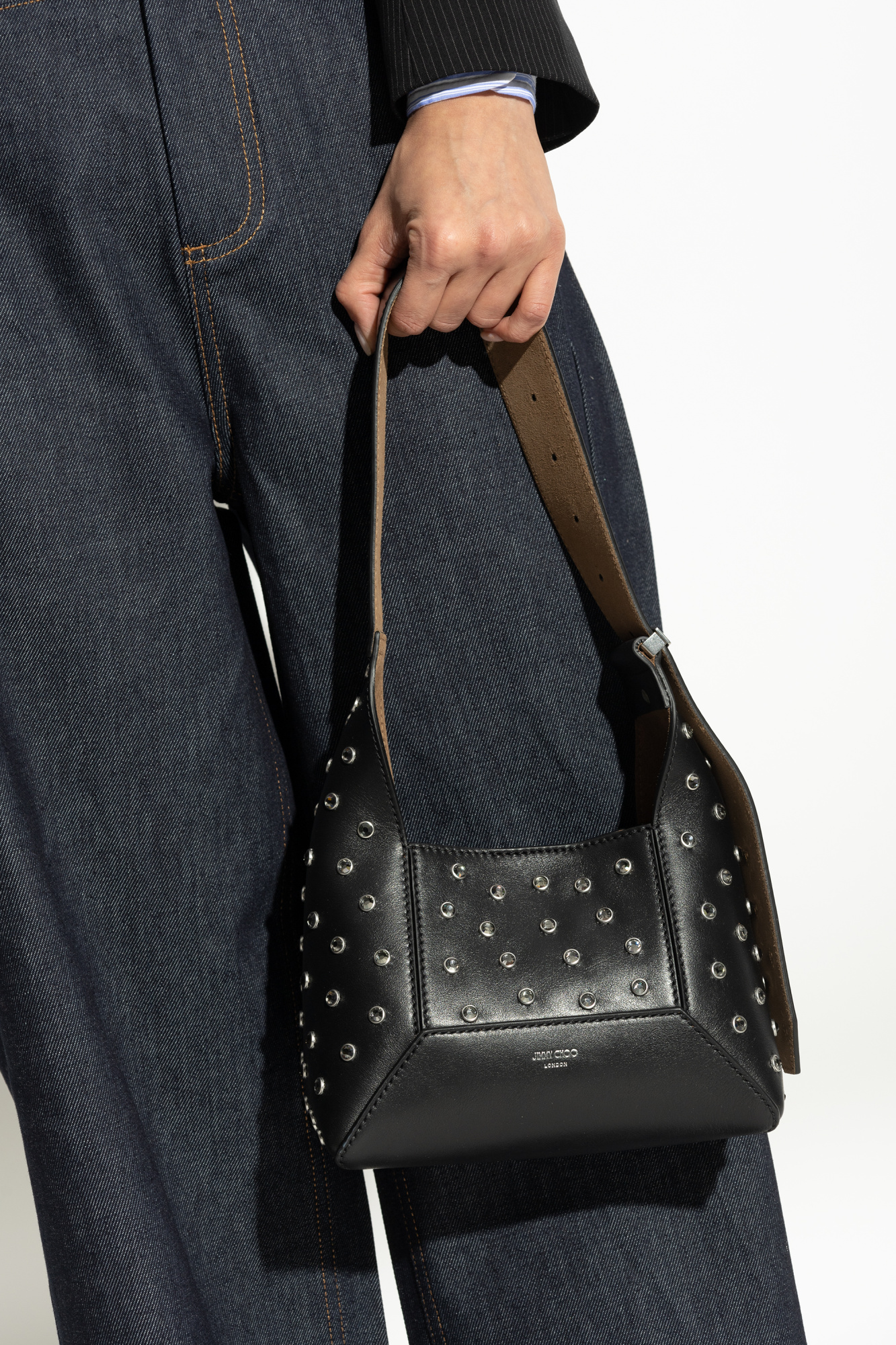 Black Shoulder bag 'Diamond Small' Jimmy Choo - Vitkac Australia